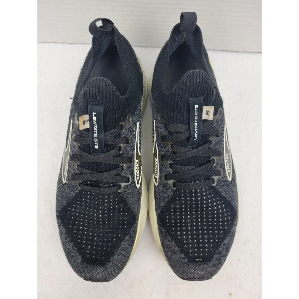 Brooks Levitate‎ 5 StealthFit Shoes Sneakers 8.5 Womens Running Black